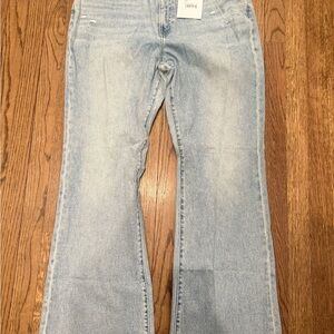 NWT pistola Stevie high rise relaxed flare leg jeans size 32